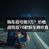 购车后亏损3万？价格战背后70款新车降价