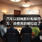 汽车以旧换新补贴破百万，消费真的被拉动了