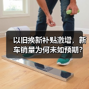 以旧换新补贴激增，新车销量为何未如预期？(图4)