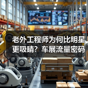老外工程师为何比明星更吸睛？车展流量密码曝光(图4)