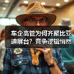 车企高管为何齐聚比亚迪展台？竞争逻辑悄然