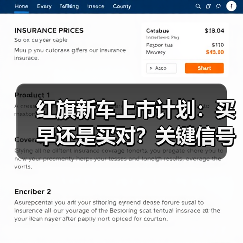 红旗新车上市计划:买早还是买对?关键信号曝光!(图2) 红旗新车上市计划:买早还是买对?关键信号曝光!(图2)