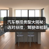 汽车悬挂类型大揭秘：选对悬挂，驾驶体验翻天覆地！(图4)