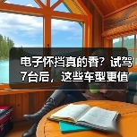 电子怀挡真的香？试驾7台后，这些车型更值得选(图2)