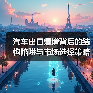 汽车出口爆增背后的结构陷阱与市场选择策略