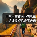 中东土豪转向中国电车,这波投资机会不容错过(图4) 中东土豪转向中国电车,这波投资机会不容错过(图4)