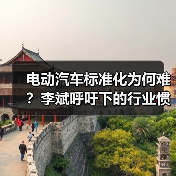 电动汽车标准化为何难？李斌呼吁下的行业惯