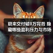 蔚来交付破8万背后 隐藏哪些盈利压力与市场信号？(图1)