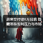 蔚来交付破8万背后 隐藏哪些盈利压力与市场信号？(图2)