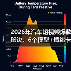 2026年汽车短视频爆款秘诀：6个模型+