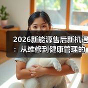 2026新能源售后新机遇：从维修到健康管