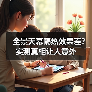 全景天幕隔热效果差？实测真相让人意外(图3)