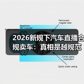 2026新规下汽车直播合规卖车:真相是越规范越能成交?(图1) 2026新规下汽车直播合规卖车:真相是越规范越能成交?(图1)