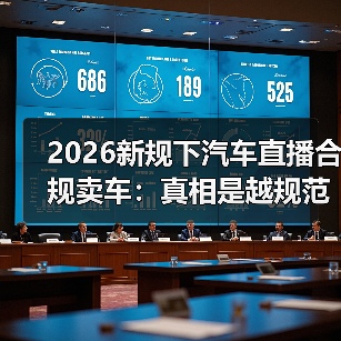 2026新规下汽车直播合规卖车:真相是越规范越能成交?(图4) 2026新规下汽车直播合规卖车:真相是越规范越能成交?(图4)