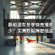 新能源车冬季快充慢多少?实测数据揭密低温影响(图2) 新能源车冬季快充慢多少?实测数据揭密低温影响(图2)