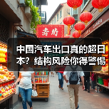 中国汽车出口真的超日本？结构风险你得警惕(图1)