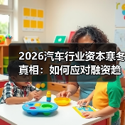 2026汽车行业资本寒冬真相:如何应对融资趋冷与自救方法?(图2) 2026汽车行业资本寒冬真相:如何应对融资趋冷与自救方法?(图2)