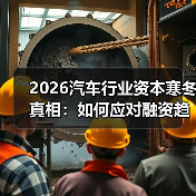 2026汽车行业资本寒冬真相：如何应对融资趋冷与自救方法？ - 智穹界新车资讯站