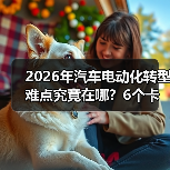 2026年汽车电动化转型难点究竟在哪?6个卡脖子真相与破局路线图(图2) 2026年汽车电动化转型难点究竟在哪?6个卡脖子真相与破局路线图(图2)