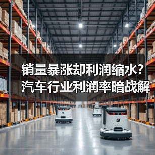 销量暴涨却利润缩水？汽车行业利润率暗战解析 - 智穹界新车资讯站