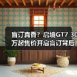 盲订真香?启境GT7 30万起售价开启盲订背后的真相(图2) 盲订真香?启境GT7 30万起售价开启盲订背后的真相(图2)