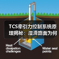 TCS牵引力控制系统原理揭秘:湿滑路面为何更稳更安全?(图1) TCS牵引力控制系统原理揭秘:湿滑路面为何更稳更安全?(图1)
