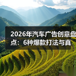 2026年汽车广告创意盘点:6种爆款打法与真案例拆解(图4) 2026年汽车广告创意盘点:6种爆款打法与真案例拆解(图4)