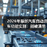 2026年最新汽车自动泊车功能实测:别被演示骗了,这些场景才见真章(图4) 2026年最新汽车自动泊车功能实测:别被演示骗了,这些场景才见真章(图4)