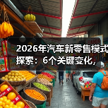 2026年汽车新零售模式探索:6个关键变化,看懂就敢下场(图2) 2026年汽车新零售模式探索:6个关键变化,看懂就敢下场(图2)