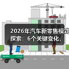 2026年汽车新零售模式探索：6个关键变化，谁能把车卖“顺”？ - 智穹界新车资讯站