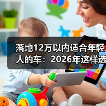 落地12万以内适合年轻人的车:2026年这样选,省下的不止是钱(图4) 落地12万以内适合年轻人的车:2026年这样选,省下的不止是钱(图4)
