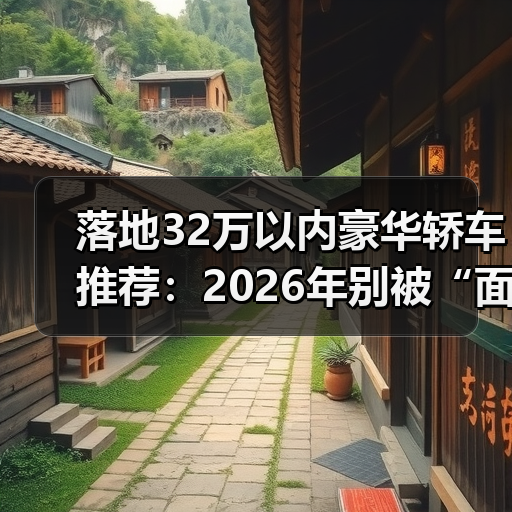 落地32万以内豪华轿车推荐:2026年别被“面子税”坑,这几台真香(图4) 落地32万以内豪华轿车推荐:2026年别被“面子税”坑,这几台真香(图4)