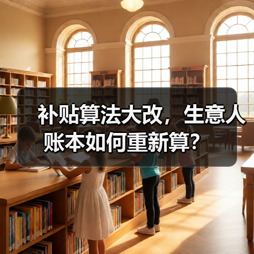 补贴算法大改,生意人账本如何重新算?(图2) 补贴算法大改,生意人账本如何重新算?(图2)