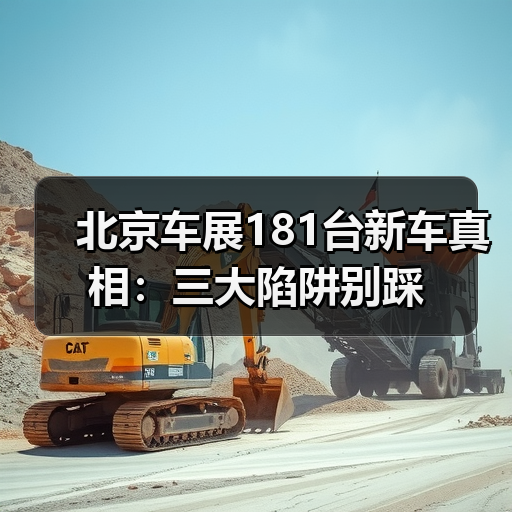 北京车展181台新车真相：三大陷阱别踩 - 智穹界新车资讯站