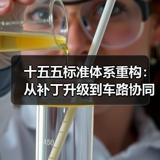 十五五标准体系重构：从补丁升级到车路协同新规则 - 智穹界新车资讯站