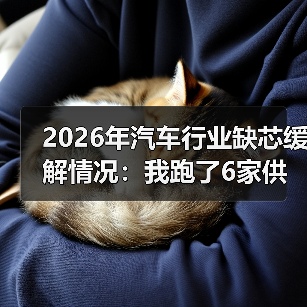 2026年汽车行业缺芯缓解情况:我跑了6家供应链后得出的真相(图2) 2026年汽车行业缺芯缓解情况:我跑了6家供应链后得出的真相(图2)