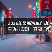 2026年最新汽车自动泊车功能实测:真能“闭眼停”?我用38次倒车给答案(图3) 2026年最新汽车自动泊车功能实测:真能“闭眼停”?我用38次倒车给答案(图3)
