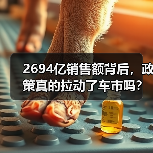 2694亿销售额背后,政策真的拉动了车市吗?(图2) 2694亿销售额背后,政策真的拉动了车市吗?(图2)