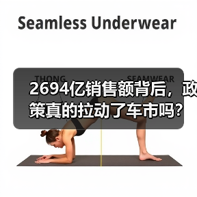 2694亿销售额背后,政策真的拉动了车市吗?(图4) 2694亿销售额背后,政策真的拉动了车市吗?(图4)