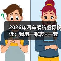 2026年汽车续航虚标投诉:我用一张表+一套实测法,帮你把“里程焦虑”变成证据(图1) 2026年汽车续航虚标投诉:我用一张表+一套实测法,帮你把“里程焦虑”变成证据(图1)