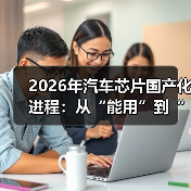 2026年汽车芯片国产化进程:从“能用”到“敢用”的关键一跃(图2) 2026年汽车芯片国产化进程:从“能用”到“敢用”的关键一跃(图2)