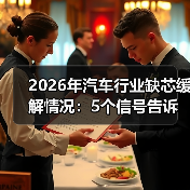 2026年汽车行业缺芯缓解情况:5个信号告诉你供应链真相与机会(图2) 2026年汽车行业缺芯缓解情况:5个信号告诉你供应链真相与机会(图2)