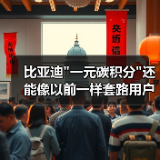 比亚迪 比亚迪一元碳积分还能像以前一样套路用户吗?(图2)
