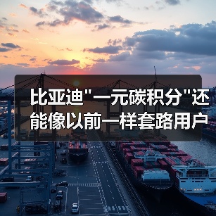 比亚迪 比亚迪一元碳积分还能像以前一样套路用户吗?(图4)