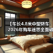 【车长4.8米中型轿车：2026年购车迷思全面破局】 - 智穹界新车资讯站
