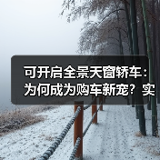 可开启全景天窗轿车：为何成为购车新宠？实用选购指南 - 智穹界新车资讯站
