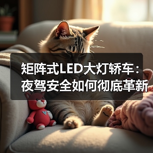 矩阵式LED大灯轿车:夜驾安全如何彻底革新?(图2) 矩阵式LED大灯轿车:夜驾安全如何彻底革新?(图2)