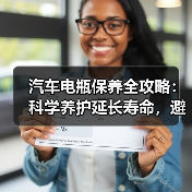 汽车电瓶保养全攻略:科学养护延长寿命,避免抛锚危机(图4) 汽车电瓶保养全攻略:科学养护延长寿命,避免抛锚危机(图4)