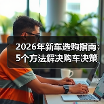 2026年新车选购指南:5个方法解决购车决策难题(图4) 2026年新车选购指南:5个方法解决购车决策难题(图4)