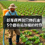 新车保养别只换机油!5个最容易忽视的检查项目(图1) 新车保养别只换机油!5个最容易忽视的检查项目(图1)
